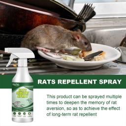 Car Mouse e roedores repelente Spray, Mouse Trap, Óleo substituto, Óleo de hortelã-pimenta, Extrair essência, Ratos repelente - Image 3