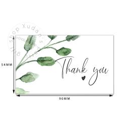 30 pces obrigado por apoiar meu cartão de visita pequeno obrigado cartão de agradecimento apreciação cardstock para vendedores presente cartão merci - Image 2