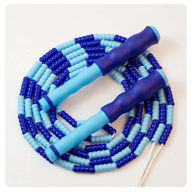 2.8m bambu conjunta pular corda pvc iniciantes adultos crianças macio frisado sem emaranhado segmentado fitness pular corda exercício - Image 1