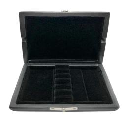 Estojo de armazenamento para palhetas de fagote, preto, pu, proteção, caixa de palhetas, design ventilado, anti-queda, contém 6 palhetas de oboé, perfeito para músicos - Image 2