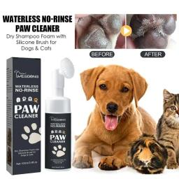 Limpador de patas de cães e gatos, Fórmula sem fragrâncias, Pé volumoso tradicional, Ingredientes para limpar patas, Óleo de coco, Glicerina - Image 3