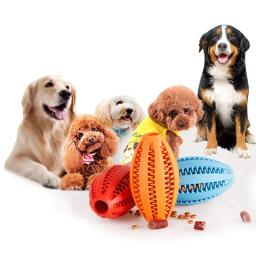 Cão de Borracha Natural Mastigar Brinquedo, Limpeza Dente, Bola de Tratar, Extra Resistente, Interativo, Elasticidade, Produtos Pet, 9cm - Image 2