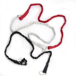 Elastic Kayak Paddle Leash com gancho de segurança Vara de pesca ajustável Pólo Enrolado Cordão de cordão Corda de gravata Acessórios de barco a remo 1Pc - Image 6
