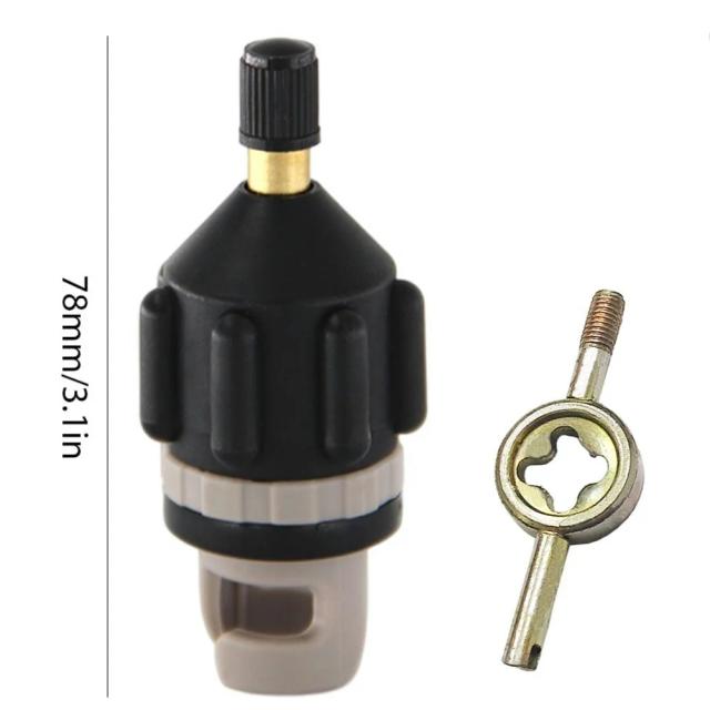 Adaptador de Bomba de Ar SUP com 4 Bicos Padrão para Cama de Barco Inflável e Stand Up Paddle Board - Estrutura Sólida e Durável