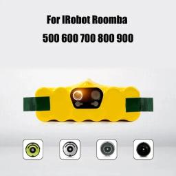 Bateria Robô Aspirador para IRobot, Roomba 500, 600, 700, 800, 900 Series, 14.4V, 620, 650, 770, 780, 580, 14.4V, 128000mAh - Image 6