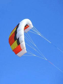 Papagaios de linha dupla para adultos, esportes do arco-íris voadores, Kite Stunt Beach, Kitesurf ao ar livre, Power Parachute, Cerf, diversão, frete grátis - Image 4