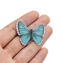 Colorido Borboleta Asas Adesivos, Resina Epóxi Enchimentos, Adesivo para DIY, Enchimento De Molde De Silicone, Nail Art, Artesanato Decoração, 40Pcs - Image 4