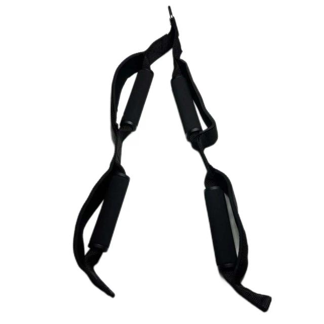 Tricep Pull Down Rope com Almofadas de Neoprene - Acessório Ideal para Treinos em Casa com 2 Conjuntos de Equipamento de Fitness