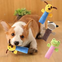 Brinquedos de pelúcia para animais de estimação, brinquedos interativos para dentição de cachorros pequenos, animais de pelúcia para cachorros - Image 1