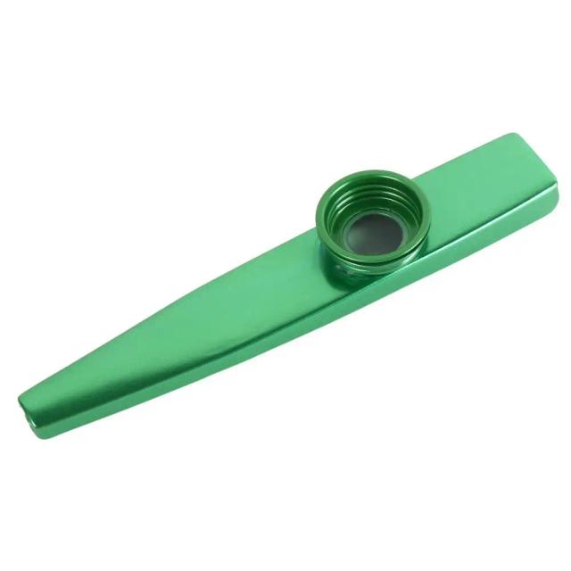 Metal Kazoo para Crianças - Flauta Boca de Alumínio Colorida, Ideal para Iniciantes em Música e Presentes para Festas