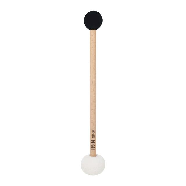Cabeça Dupla de Tambor IRIN: Martelo de Percussão com Baqueta de Feltro e Borracha para Pratos e Tambores