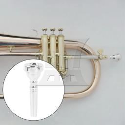 Yibuy-banhado latão flugelhorn bocal, acessórios de instrumentos musicais, 1-1, 2CFC - Image 6