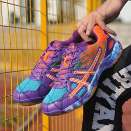 Novo profissional sapatos de badminton das mulheres dos homens tamanho mais 36-45 tênis senhoras luxo baminton tênis crianças tênis - Image 2