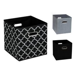 Caixa De Armazenamento De Armário Dobrável Para Roupas, Armário Dobrável Fivela De Metal Aberto, Organizador De Gaveta Quadrada - Image 1