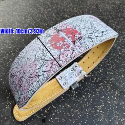 Cinto halterofilismo fitness para homens e mulheres, estilo Samurai Sword, cinto de levantamento de peso para treino, cinto powerlifting para deadlift - Image 4