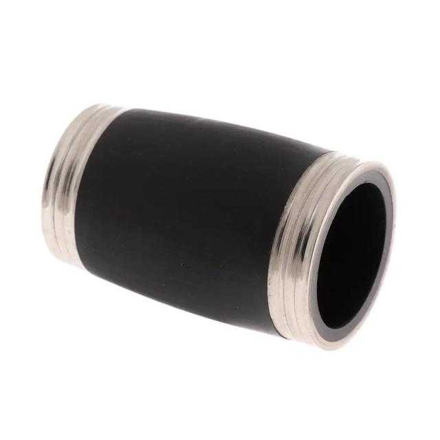 Barril Ajustável Tooyful Preto para Clarinete Bb em Liga de Zinco - Peça de Reposição de 50mm para Instrumentos de Sopro