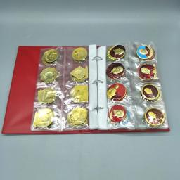 80 peças coleção de moedas de vários valores presidente mao comemorativo medalha livro metal artesanato decoração para casa - Image 2
