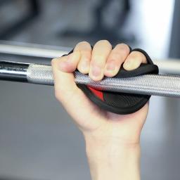 Almofadas de aperto de neoprene apertos de levantamento ginásio luvas de treino almofadas de levantamento para levantamento de peso powerlifting luvas de ginásio apertos de mão protetor - Image 4
