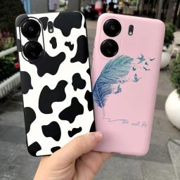 Capa de borracha macia TPU Cartoon, Padrão Black Night Sky, Design de moda, Xiaomi Poco C65, PocoC65 - Image 3