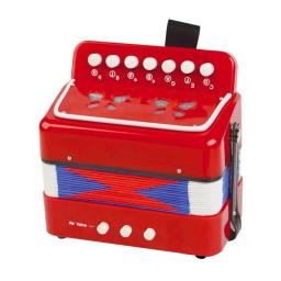 Kids Acordeon Mini Toy Instrumentos Musicais, 7 Chaves, Rosa, Rosa, Vermelho, Branco para Crianças, Crianças, Crianças, Iniciantes, Música Presente - Image 2