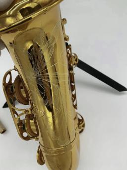 Clássico Saxofone Alto Professional, Ouro Mark VI Flat E chave, instrumento de Jazz clássico, grau profissional - Image 5
