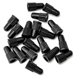 Presta preto válvula tampas, plástico bicicleta poeira pneu, bicicleta Presta, francês válvula tronco tampa para bicicletas de estrada MTB montanha, 10pcs por conjunto - Image 5