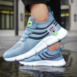Tênis respiráveis para homens e mulheres, Sapatos de corrida confortáveis, Sapatos casuais, Tênis Unisex, Sapatos Esportivos Leves, Moda - Image 6
