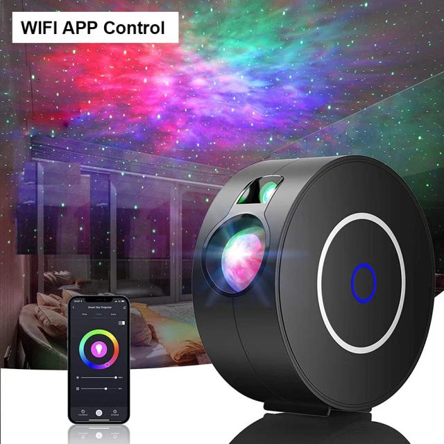 Projetor Estelar SK17 Luz Noturna Inteligente com Controle por App e Voz