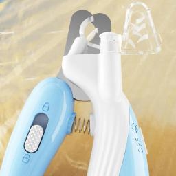 Profissional Pet Clipper unha com luz LED, garra grooming tesoura para cães pequenos e gatos, acessórios para cães, 1pc - Image 3