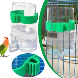 Bebedouro automático suspenso para pássaros de pequeno e médio porte, gaiola impermeável resistente ao desgaste - Image 1