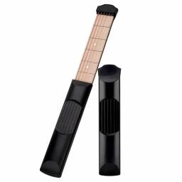 Portátil Pocket Guitar Chord Trainer, instrumento musical de 6 cordas, praticar ferramentas para iniciantes, acessórios de guitarra - Image 5