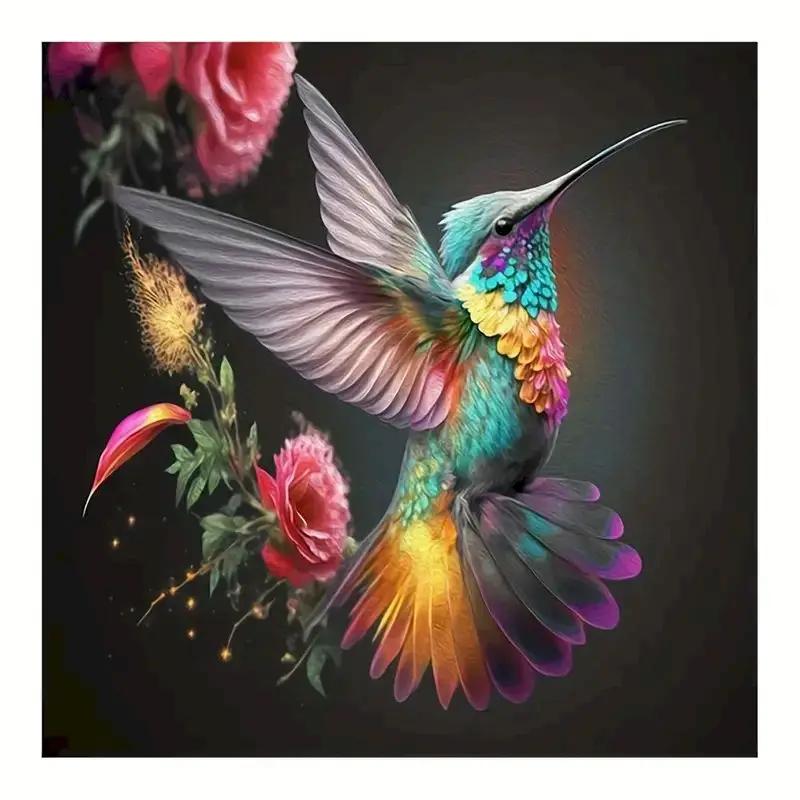 GATYZTORY-Kits de Tinta Acrílica com Números para Decoração de Casa, Pintura por Número, Pássaro, Animais Imagem, Pintura Fácil em Tela, DIY - Image 1