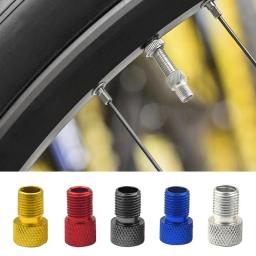 Bicicleta do pneu Válvula Adaptador, Presta para Schrader, Chapéu do pneu, Adaptador Conversor, Acessórios do carro, 1Pc - Image 1