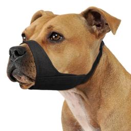 Focinho de malha macia, bebível, evitar latidos, morder, mastigar, boca cobrir para médio e grande, cão focinho curto - Image 1