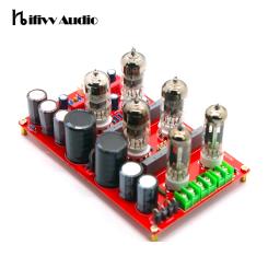 HiFi Home Audio Preamp Tubo eletrônico, Preamplifier Board, Amplificador DIY, Amp Board com 6Z4 tubos Rectfier, MC220 circular, 6N3 6H3N - Image 1