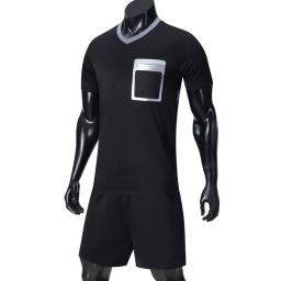 Camisa de futebol personalizada masculina, uniforme de árbitro de futebol, camisa de treinamento masculina, infantil, 2022 - Image 5