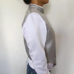 Jaqueta elétrica para adultos e crianças, Roupas de manga comprida, Epee Gears, Equipamento Esgrima Esporte - Image 3
