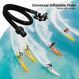 Bomba de ar elétrica inflável tubo para caiaque paddle board, esporte aquático prancha, acessórios do barco, Stermay 782, 1pc - Image 2