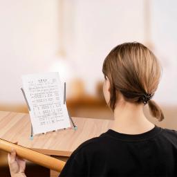 JOYO-Guitarra para Série GSS-02 Folding Music Sheet Stand, Aço inoxidável Desktop Music Stand, Acessórios para Instrumentos Musicais - Image 6