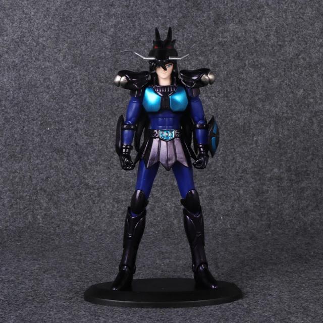 Figura de Ação Anime Dark Saint Seiya - Phoenix, Ikki, Hyoga, Seiya e Shiryu em Caixa de PVC, 19cm para Coleção e Decoração