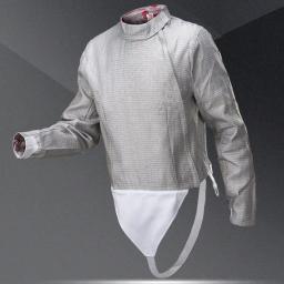 Jaqueta Elétrica Folha para Adultos e Crianças, Roupas de manga comprida, Equipamento Esportivo Esgrima, Folha, Top Escrime, Epee Gears, Roupas - Image 2