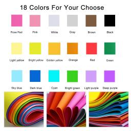 1 pçs 2mm folhas de espuma eva coloridas 50x50cm, papel de espuma artesanal colorido para diy, cosplay, scrapbooking, projetos de artes e ofícios - Image 3