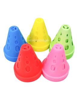Windproof Hollow Roller Skating Pile, Treinamento Road Cone, Patinação, Futebol, Futebol, Rugby Sports, 10 Pcs - Image 4