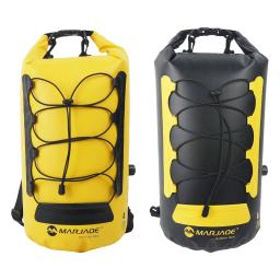 Impermeável dupla alça de ombro flutuante sacos, bolsa de transporte, mochila para vela, natação, rio, trekking, camping, ao ar livre, 20L - Image 1