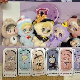 Novo emomo lobisomem matar série na moda caixa cega bonito vinil boneca saco pingente brinquedo decoração coleção pingente presente das crianças - Image 3