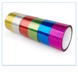 50m auto-adesivo decorativo fita a laser diy glitter festa embalagem de presente decoração de casa fita de carimbo quente adesivo de ouro fita de prata - Image 3