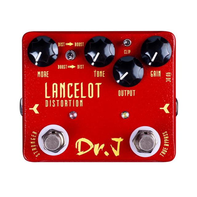 Pedal de Distorção Dr.J True Bypass D59 Lancelot para Guitarra Elétrica e Amplificadores Clássicos