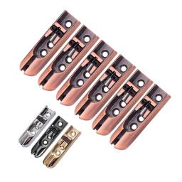 Um conjunto de 6 pçs ponte individual selas tailpiece para 6 cordas baixo guitarra instrumento musical acessórios peças - Image 1