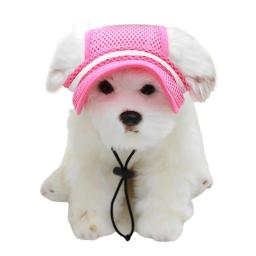 Bonito cão gato protetor solar Cap, Atraente decorativo Pet Sun Hat, Headwear leve respirável, Produto Pet - Image 2