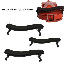 Violino ombro resto suporte instrumento de corda acessórios ajustáveis para 1/8 1/4 1/2 3/4 4/4 violinos violino ombro almofada peças - Image 1
